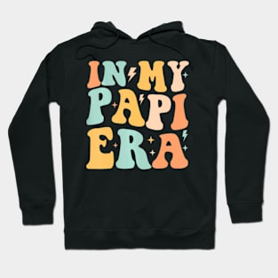 Retro Groovy In My Papi Era Father's Day Hoodie